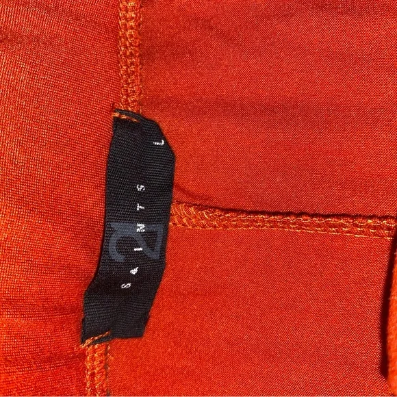 Orange Wide Leg Pants - Picture 5 of 8